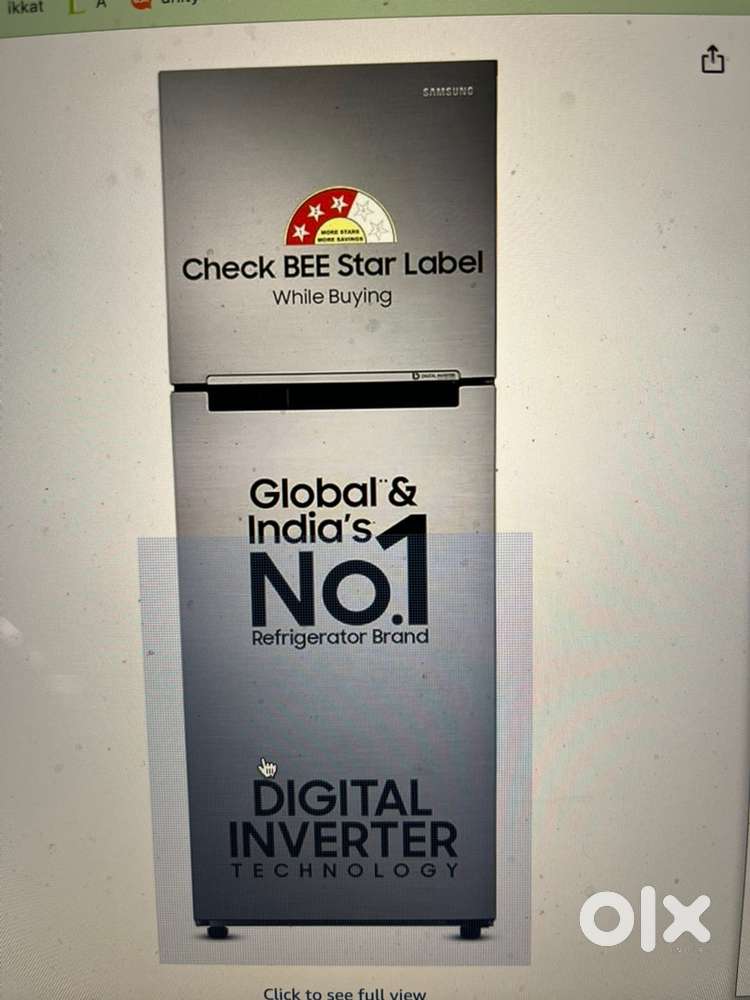 Samsung 236 L 3 star Double door refrigerator fridge