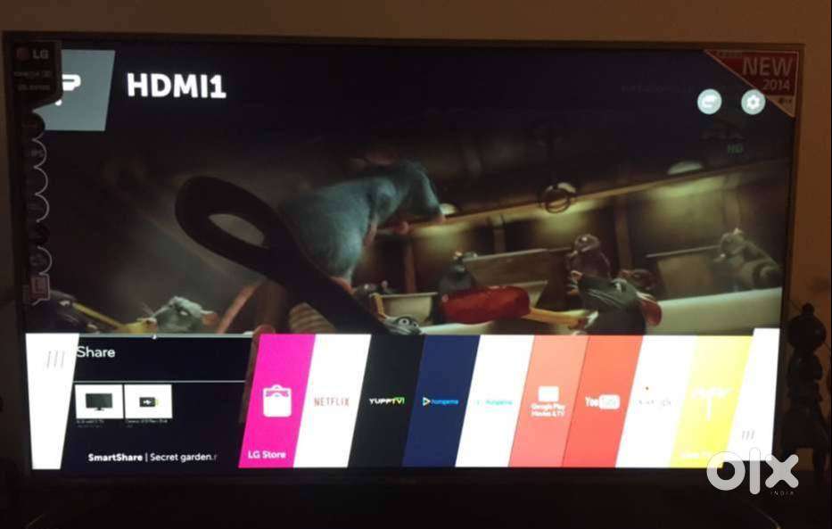 Smart UHD LG ultra slim 32 multipurpose LED TV USB n Dual HDMI 2160pix