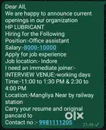 Aply for job