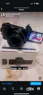 Sonyzve10 camera
