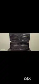 Speaker box and amplifier 300w