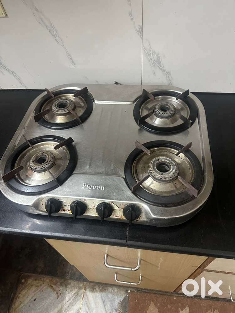 Used Pigeon 4 Burner Gas Stove for Sale
