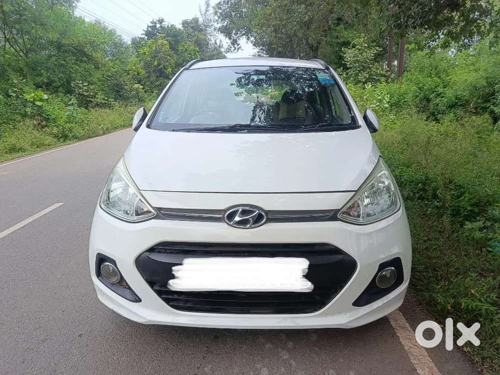 Hyundai Grand i10 2014 Petrol – White, Excellent Condition, 73,000 km