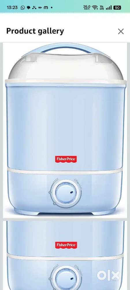 Sterilizer for babies products