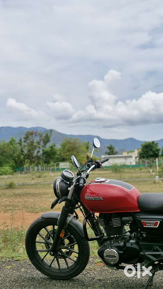 Honda CB350 RS red color with well maintained and perfect condi