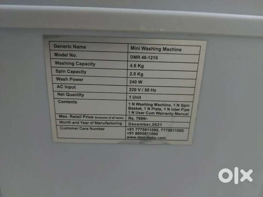 Mini washing machine