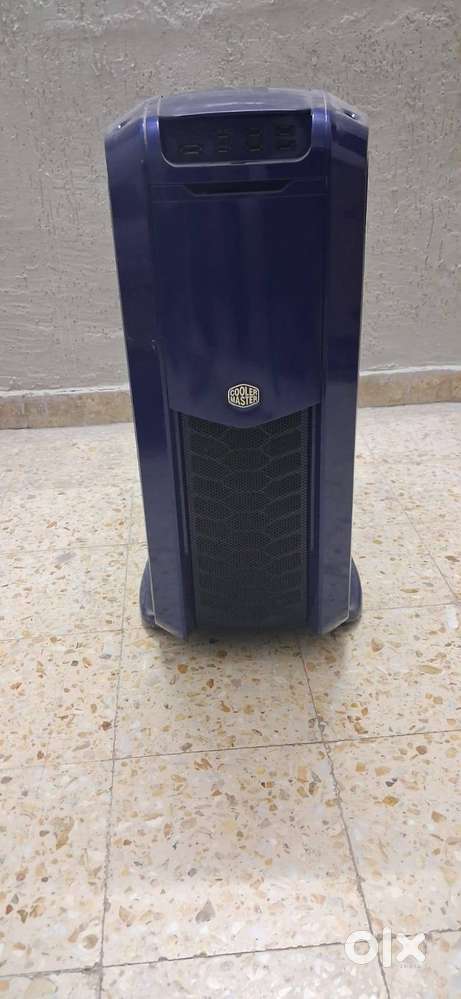 SuperTower Gaming Cabinet with 280mm AIO Water Cooler, 8 cooling fans