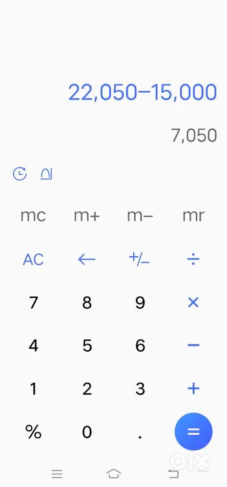 Tally and manual work