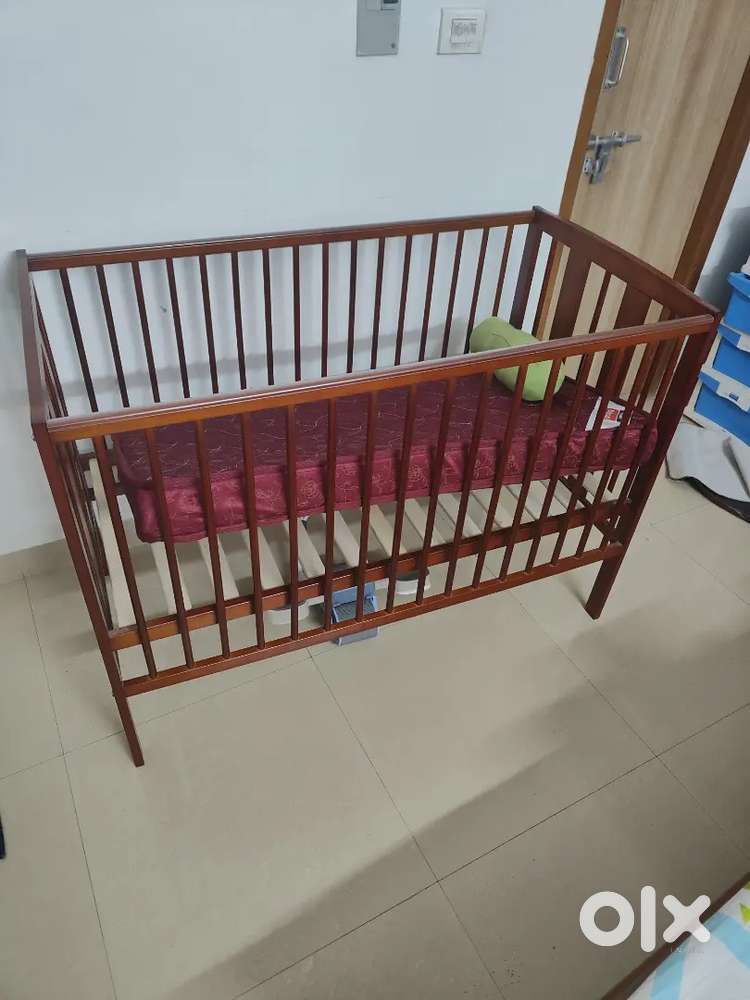 Baby bed and mattress