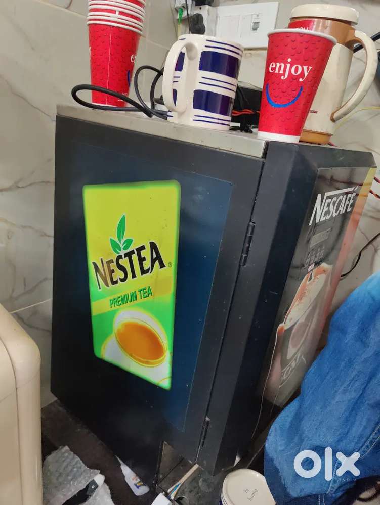 Coffee machine Nescafe premix 7000₹  soup coffee tea