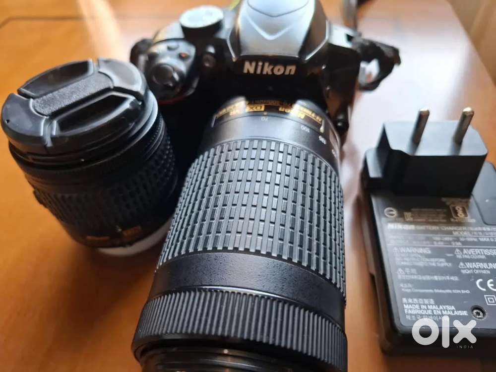 Nikon D3400 with dual lens 2 yrs old