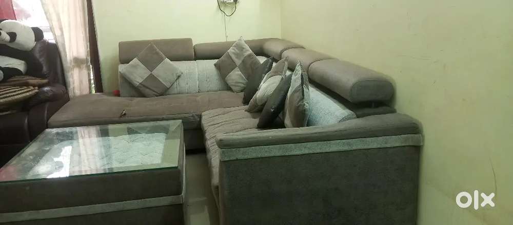L shapped sofa 7 seater