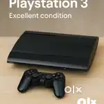 Sony PlayStation 3 (PS3) Slim  DualShock 3  Excellent Condition