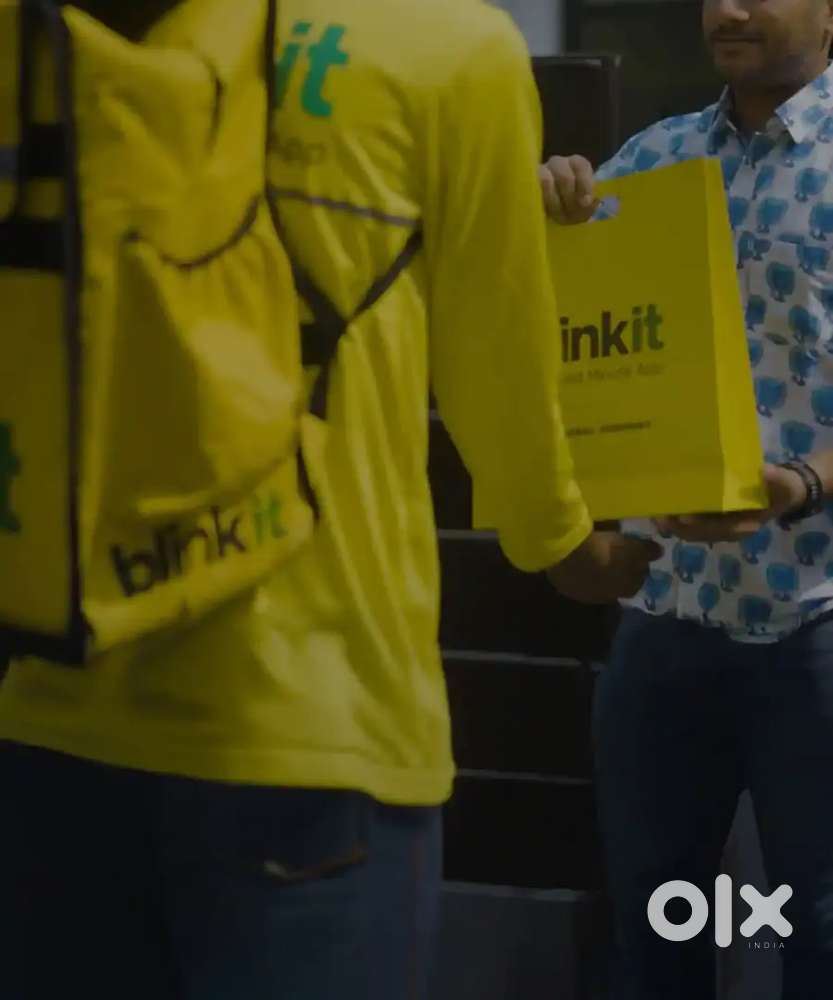job opportunity for *blinkit Delivery boy*