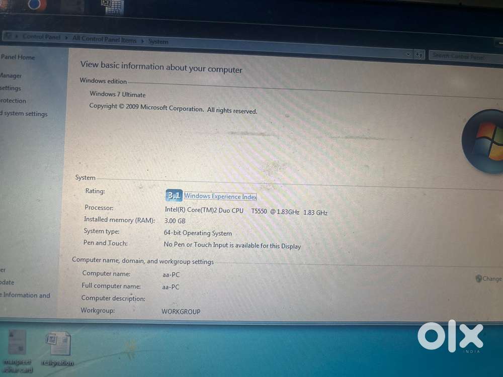 Dell laptop