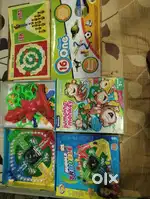 Children’s Board Games – Bubble Trouble + 16-in-1 Family Game Set