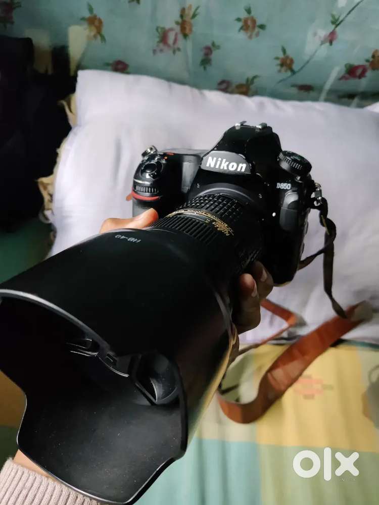 D850 with 50 mm and 24-70 nikon