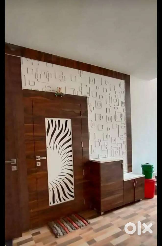 आपकों पुरा फलेट तैयार करके देंगे फर्नीचर कलरकाम पीओपी बना देंगे