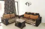 Sofa set & Tea Table. King size bed, bedside box & mattress included.