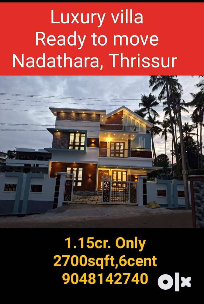 LUXUARY VILLA FOR SALE AT NADATHARA, THRISSUR