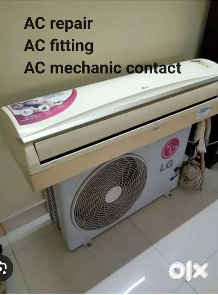 AC fitting AC repair AC gas charge split AC