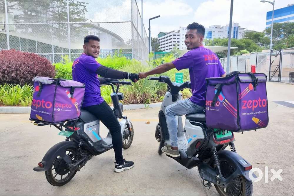 Zepto bike delivery Job