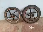 Bajaj discover alloy wheels