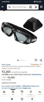3D vision glass 3D glass