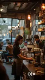 (9:30am to 2pm )part time job in cafe.kalamassery