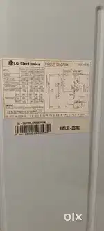LG 265 Lt fridge