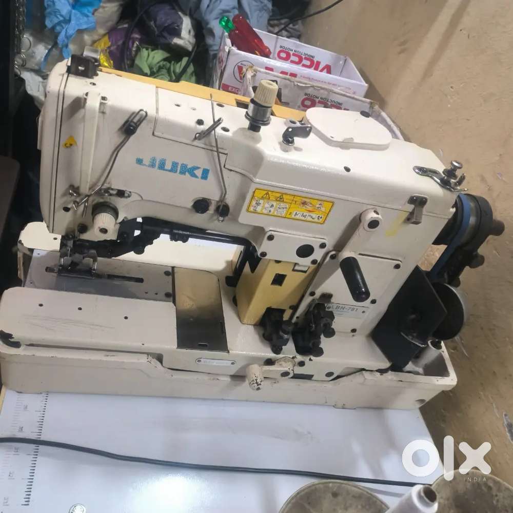 Kaj button machine, Bartack machine, Juki 781 kaj button machine