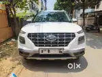 Hyundai Venue SX(O) 1.0 Turbo DCT Knight Edition Dual Tone, 2020, Pe..