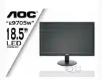 AOC E970SWHEN 18.5 INCH HD LED BACKLIT COMPUTER MONITOR