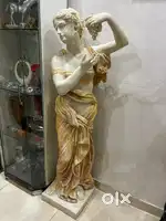 Dust marble lady statue