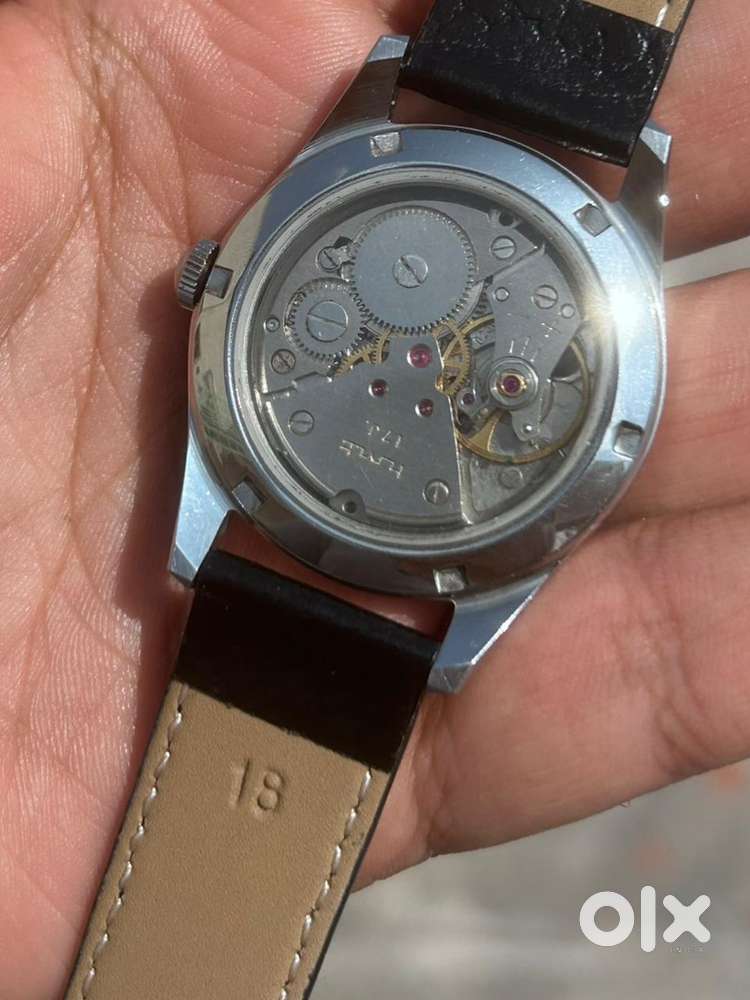 Hmt black dial pilot watch for sale