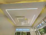 Pop gypsum pvc soffit all false ceilings service