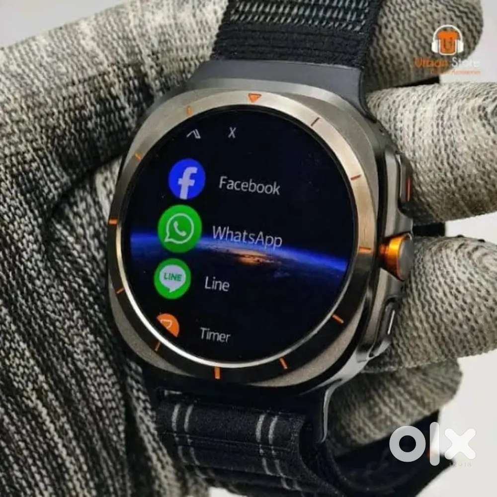 Wearfit HK28 Ultra Smartwatch - AI-Powered, BT Calling, AMOLED Display