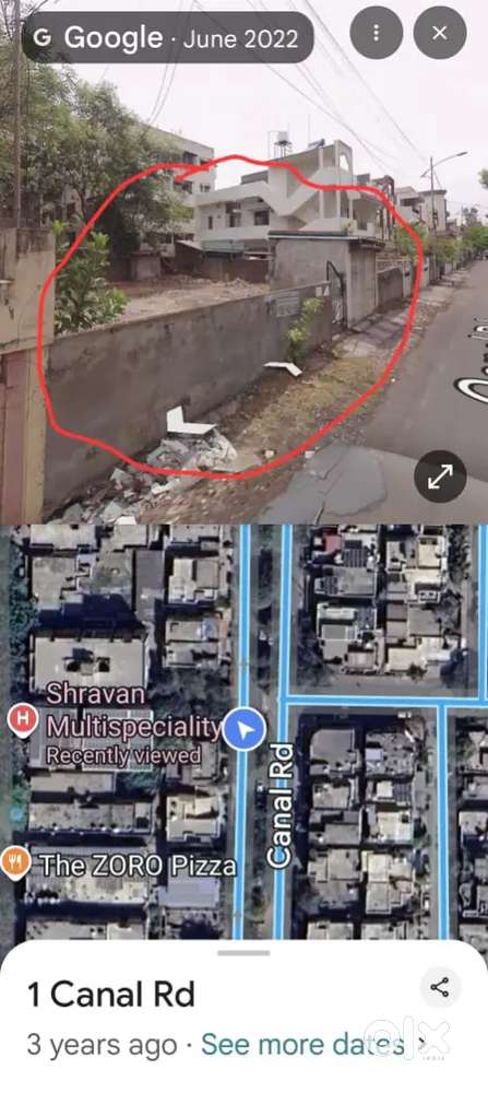 3000 sq ft 
13000/- 
Nandanvan, behind Shravan hospital