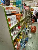Department store double site racks