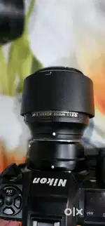 Nikon F Mount Lenses & FTZ Adapter (50mm 1.8, 85mm 1.8) Good Condition