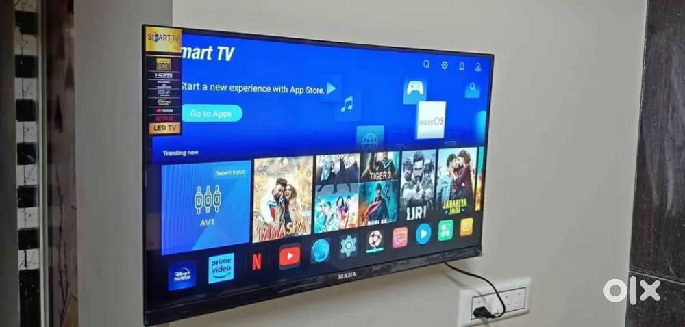 40 inch sony smart Android frameless oled 4k 3yr display waranty 12500