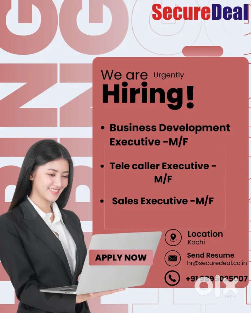 BDE, Sales Executive, Telecaller