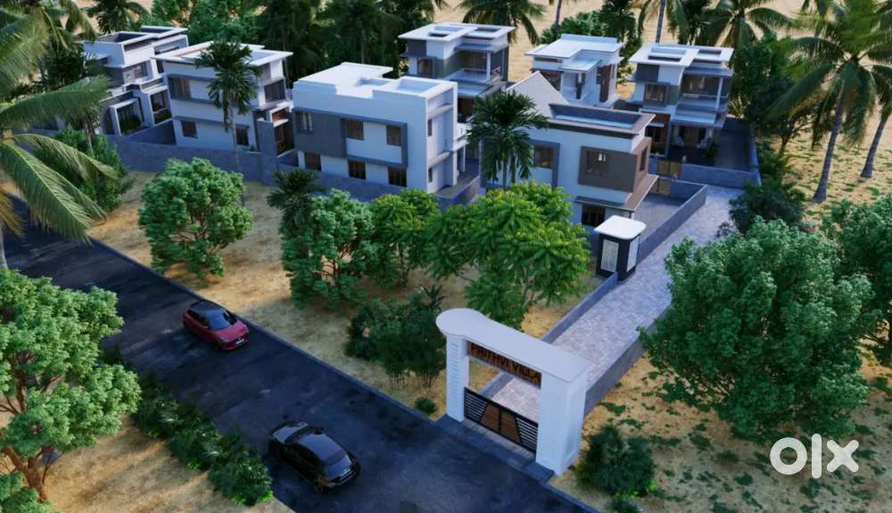 Akkulam, customised villas in a gated community with decent Neighbours
