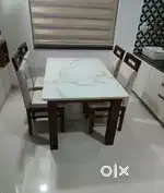 4 chair Dinning table Available in starf dream furniture