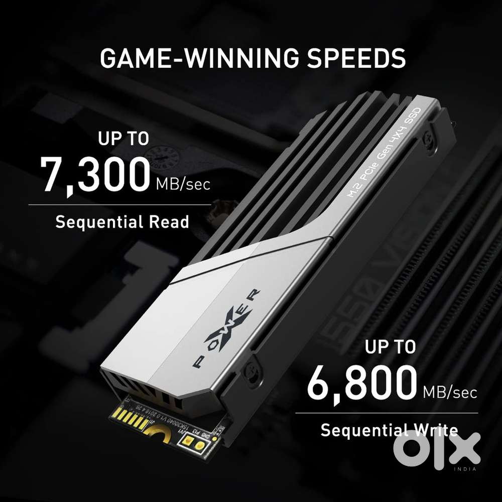 Gaming SSD, 1TB, With Heatsink, PS5  PC Compatible