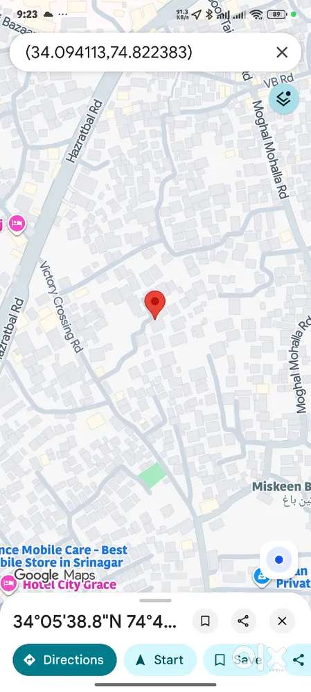 16 marla (approx)residential plot with double story annexe