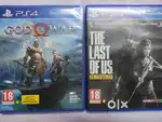 PS4 game Discs God Of War And Last Of Us Remastered