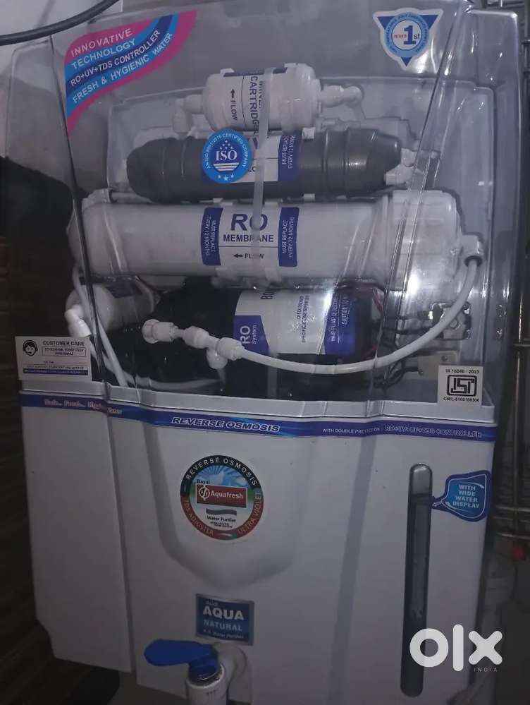 Aqua Fresh (15 L) Water Purifier with Prefilter (White, Blue)