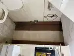 A 1bhk  floor with huge bathroom and a beautiful furnished kitchen