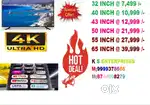 55 INCH SMART LED TV @ 27,999 /-